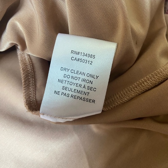 For Love‎ & Lemons Vika Red Nude Alice Corset Mini Dress Size Large - Picture 12 of 16